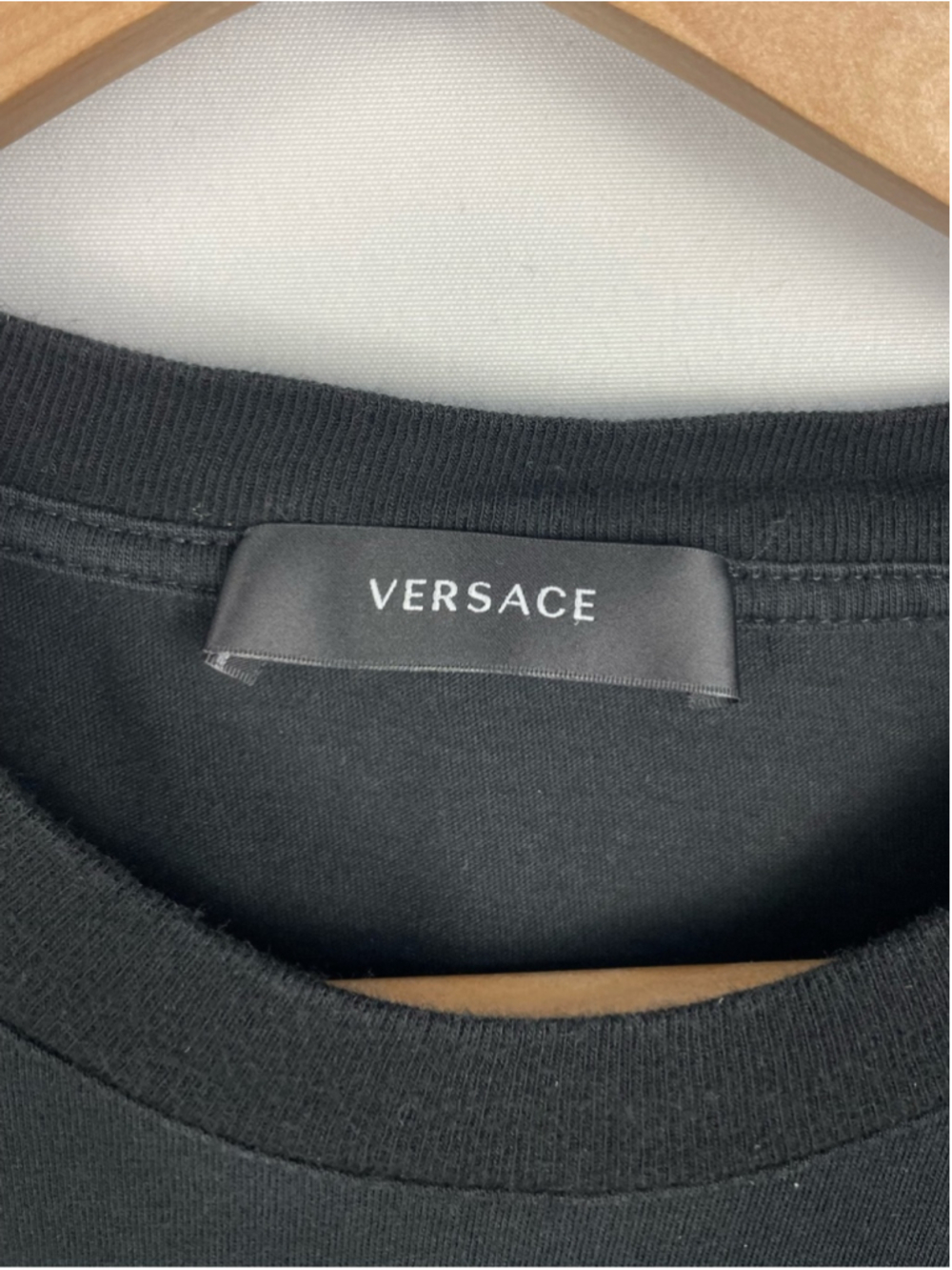 Versace Black Classic Logo T Shirt Size XL - Picture 6 of 10